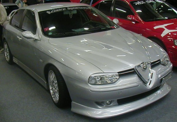 TFB Spoiler predného nárazníka ALFA ROMEO 156