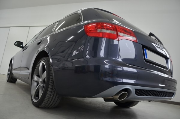 AUDI A6 C6 (09-11) Sedan/Avant  LIFT  Difúzor zadného nárazníka S-line look TFB – Obrázok 5