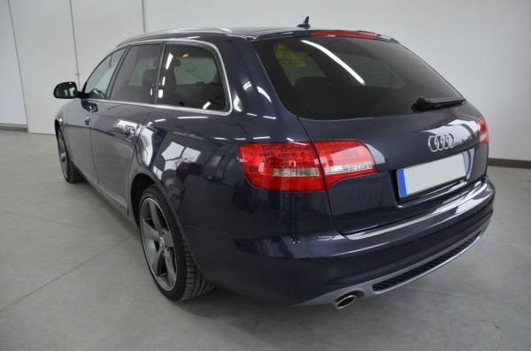 AUDI A6 C6 (09-11) Sedan/Avant  LIFT  Difúzor zadného nárazníka S-line look TFB – Obrázok 3