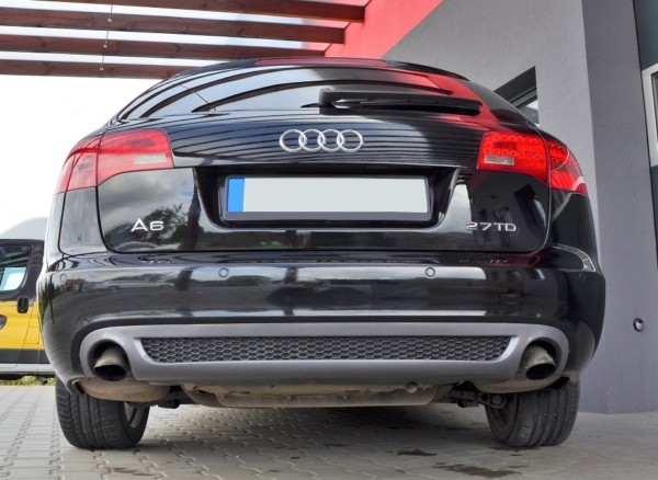 AUDI A6 C6 Avant (04-08) Difúzor zadného nárazníka S-line look TFB – Obrázok 3