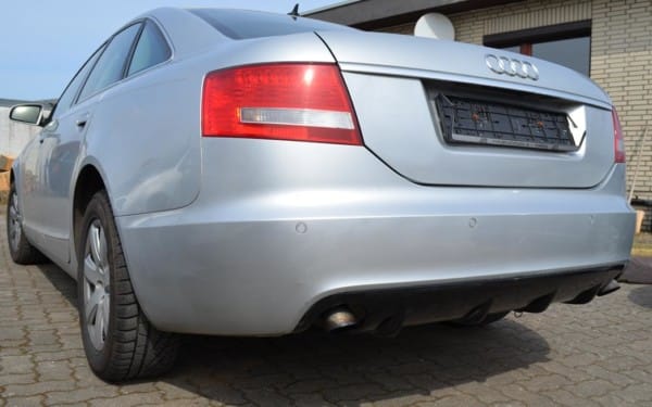 AUDI A6 C6 Sedan (04-08) Difúzor zadného nárazníka RS look TFB
