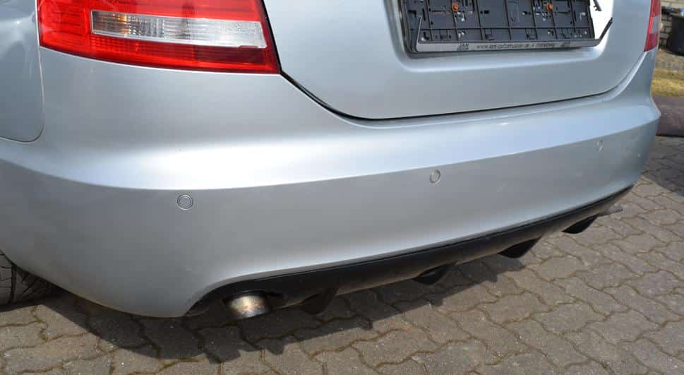 AUDI A6 C6 Sedan (04-08) Difúzor zadného nárazníka RS look TFB – Obrázok 2