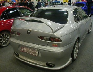 TFB Krídlo na kufor ALFA ROMEO 156-