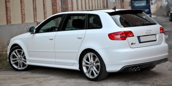 TFB Difúzor zadného nárazníka vodné pre AUDI A3 8P 5-dverová verzia (05-08) Predfacelift