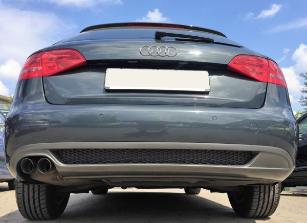 TFB Difúzor zadného nárazníka S-line look vhodný pre AUDI A4 B8 (08-11) – Obrázok 6