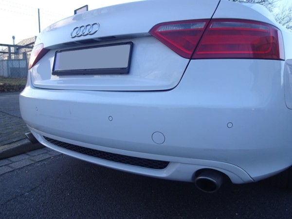 TFB Difúzor zadného nárazníka S-line look ) AUDI A5 B8 Coupe/Cabrio (07-11)