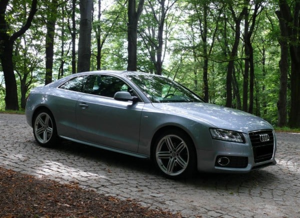 TFB Lišty na prahy S-line look vhodné pre AUDI A5 B8 Coupe/Cabrio (07-16)