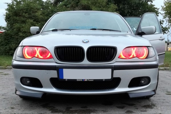 BMW 3 E46 M-paket- Splitre predného nárazníka TFB