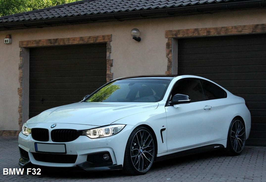 BMW 4 F32 Coupe Mpaket - Splitre predneho naraznika TFB