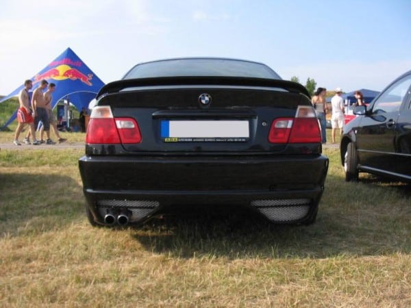 BMW 3 E46 Sedan- Krídlo na kufor veľké TFB – Obrázok 2