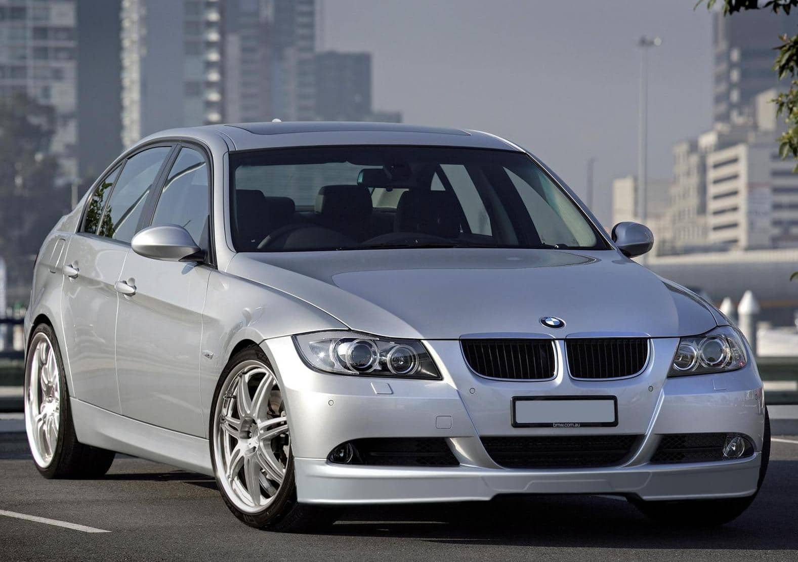 BMW 3 E90/E91 (05-08) Spoiler predného nárazníka A
