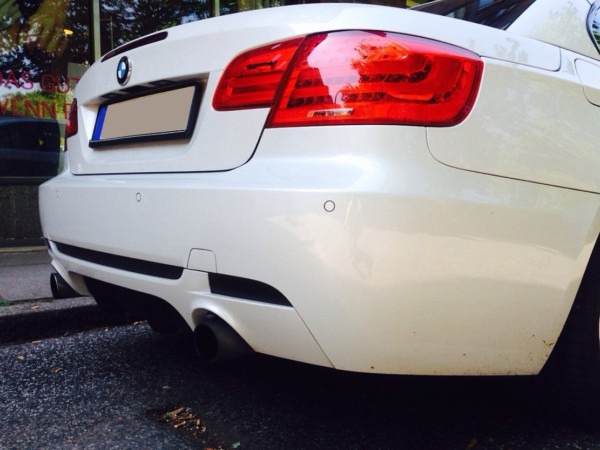 BMW 3 E92/E93 Mpaket - Difúzor zadného nárazníka (výfuk L+R) – Obrázok 2