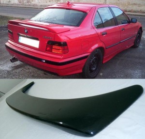 BMW 3 E36- Krídlo na kufor- nízke TFB – Obrázok 2