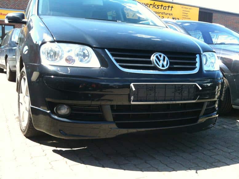 VW CADDY 2K (03-11)/ VW TOURAN (03-07) - Spoiler predného nárazníka Sport TFB – Obrázok 8