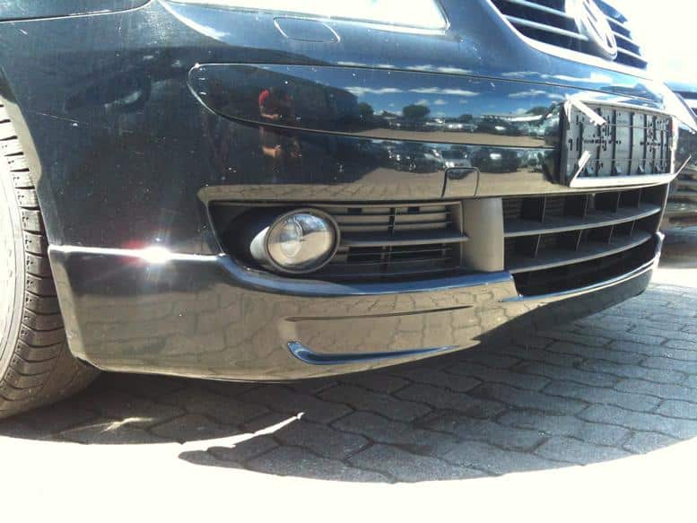 VW CADDY 2K (03-11)/ VW TOURAN (03-07) - Spoiler predného nárazníka Sport TFB – Obrázok 7