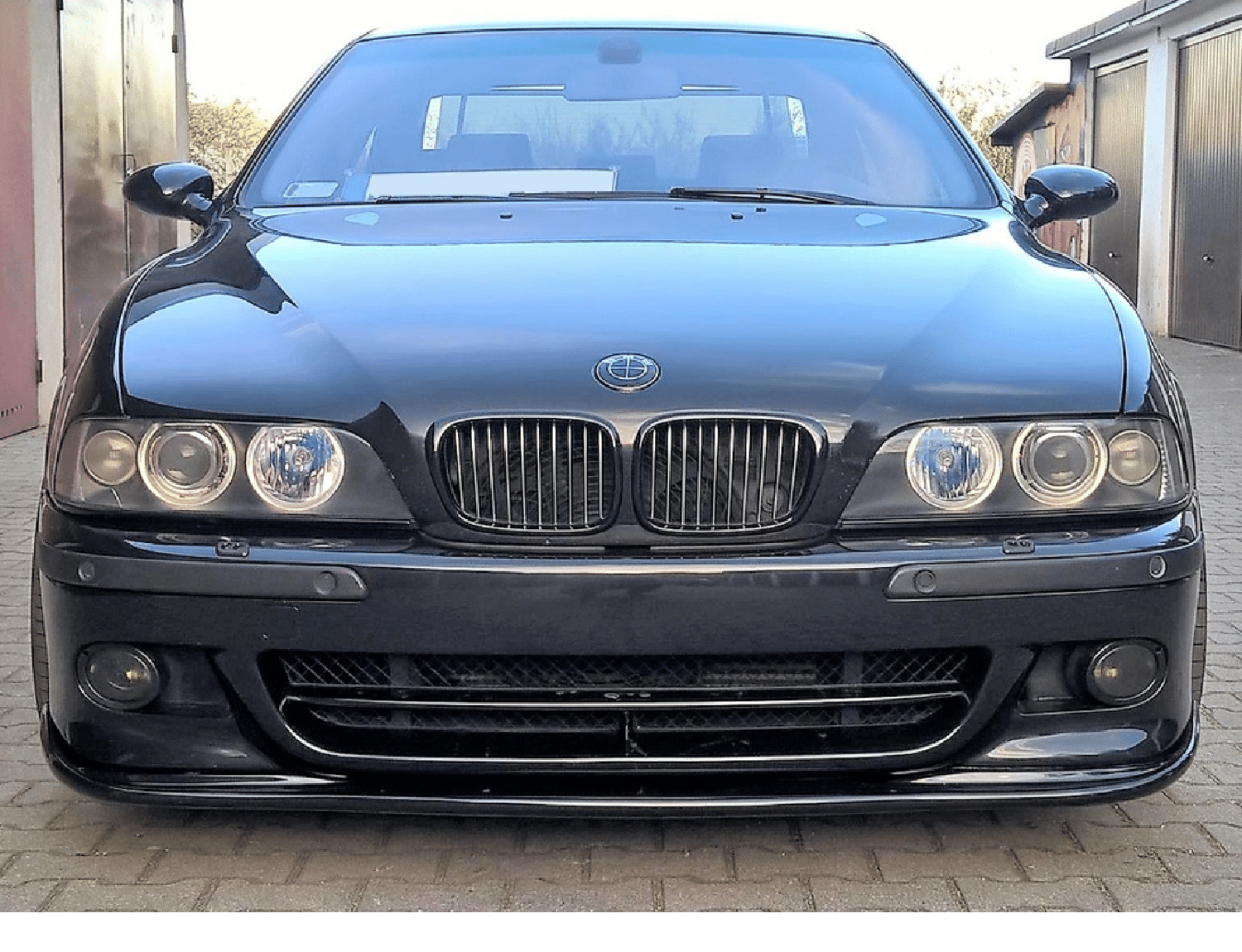 BMW 5 E39 Mpaket/M5 - Spoiler pod predný nárazník TFB