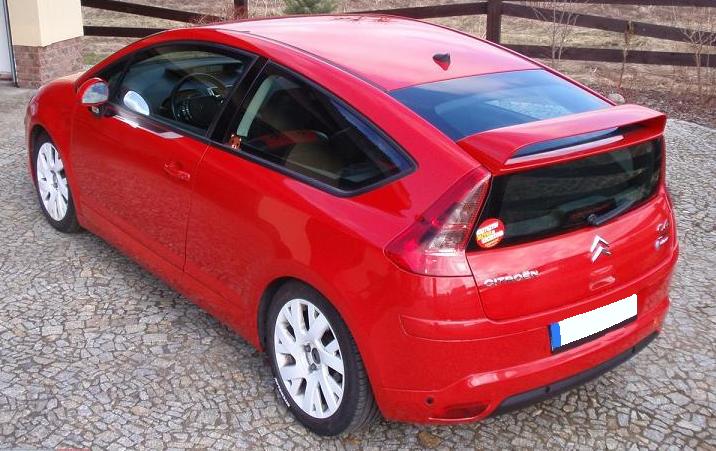 Citroen C4 3dver.- Krídlo na kufor TFB – Obrázok 5
