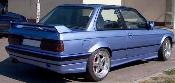 BMW 3 E30 (86-92) Zadný spoiler nárazníka TFB – Obrázok 2