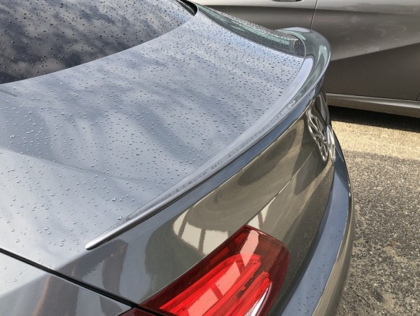 MERCEDES C W205 Coupe- Spoiler na kufor AMG look TFB