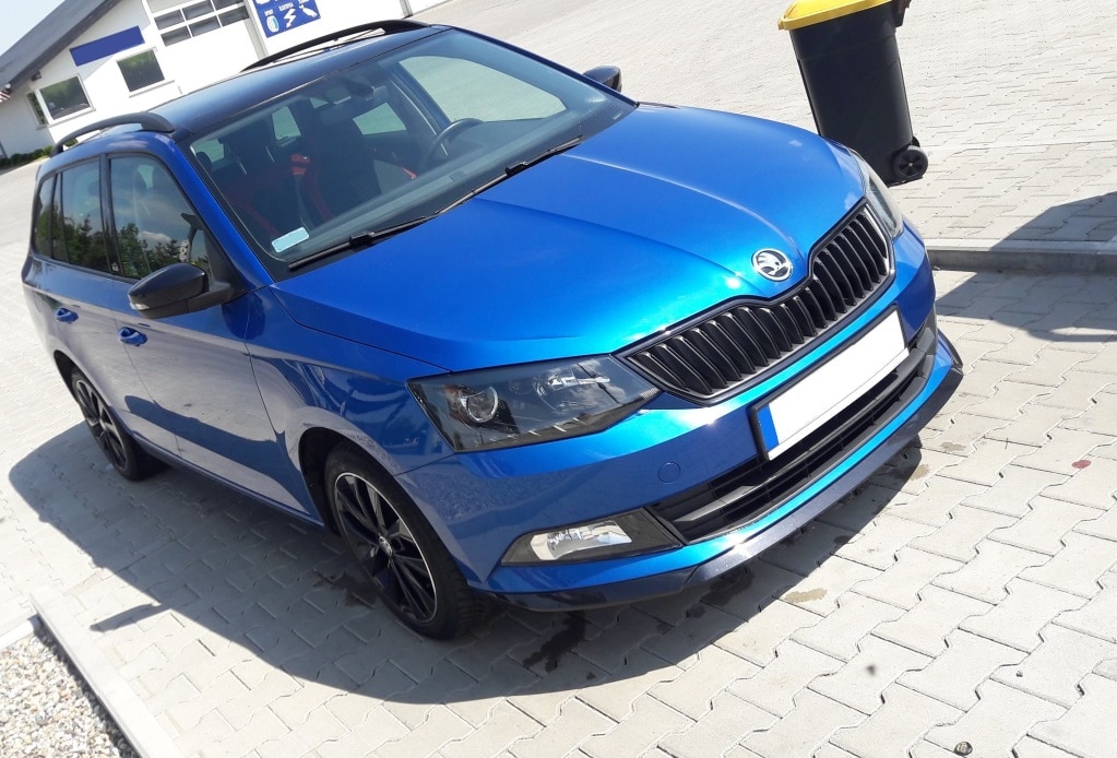 ŠKODA FABIA III - spoiler predného nárazníka TFB