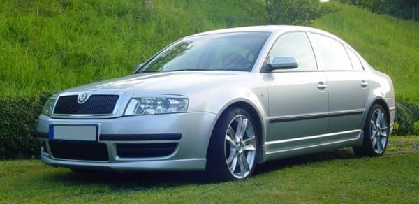 ŠKODA SUBERB Mk1- Spoiler predného nárazníka TFB