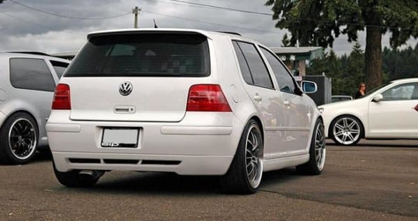 VW GOLF IV HB - Spoiler zadného nárazníka ver.1 TFB