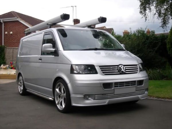 VW T5 TRANSPORTER - Spoiler predného nárazníka TFB