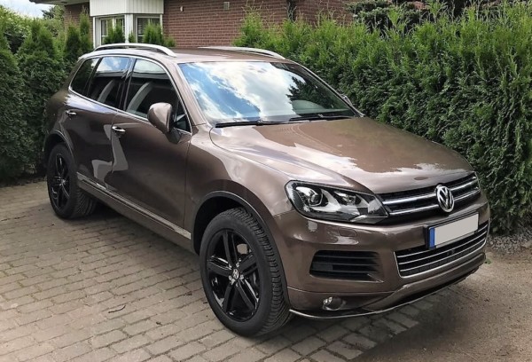 VW TUAREG II (10-14) - Spoiler predného nárazníka TFB