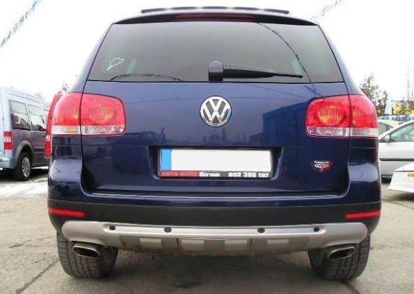 VW TUAREG I (02-10) - Offroad podspoiler zadného nárazníka Kink-Kong look TFB
