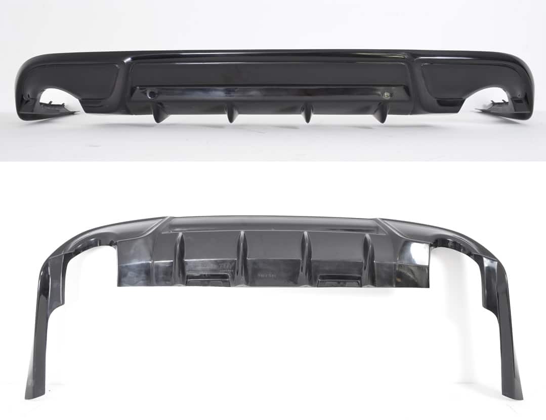 VOLVO S60/V60 (od r.v. 2010 - ) - Difuzor zadného nárazníka R-design (2 výfuky) TFB – Obrázok 4