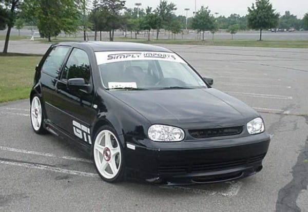 VWGOLF IV HB - Spoiler predného nárazníka TFB – Obrázok 2