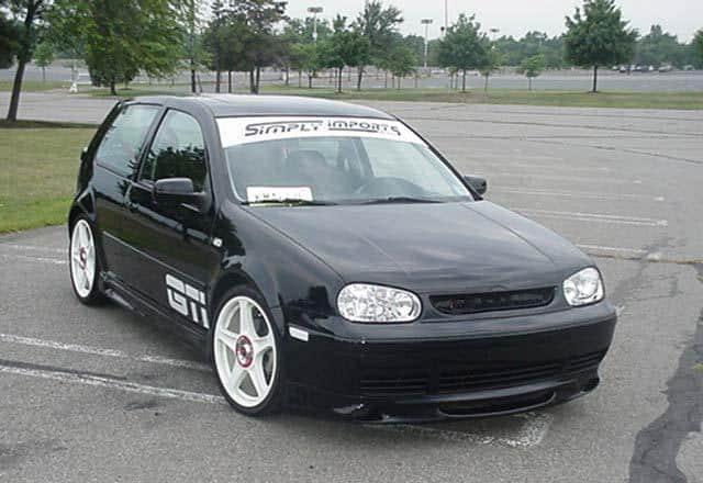 VWGOLF IV HB - Spoiler predného nárazníka TFB – Obrázok 2