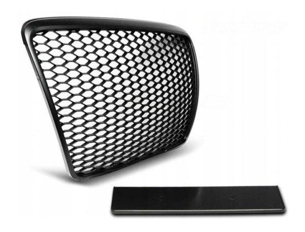 AUDI A6 C6 (09-11) - GRILL RS6 Look Čierny lesklý – Obrázok 3