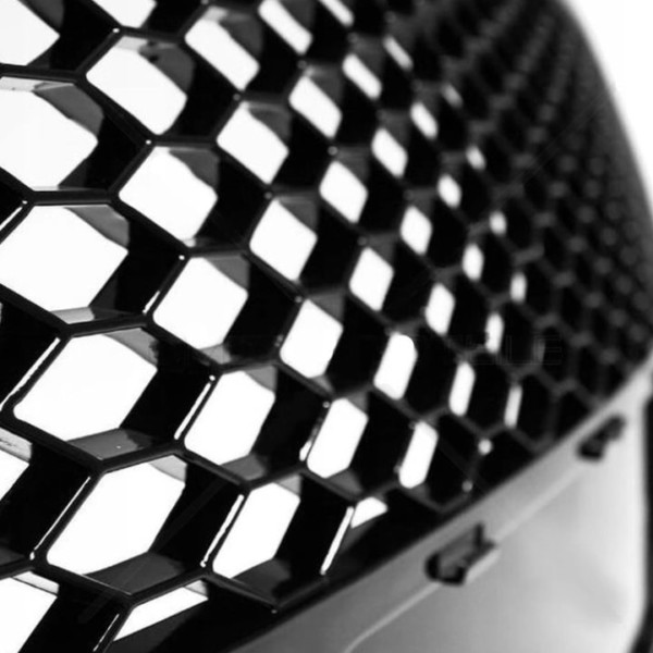 AUDI A6 C6 (09-11) - GRILL RS6 Look Čierny lesklý – Obrázok 4