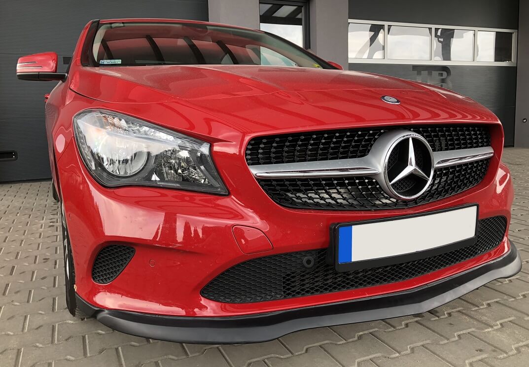 Mercedes Benz CLA (W117)-Spoiler predného nárazníka AMG TFB