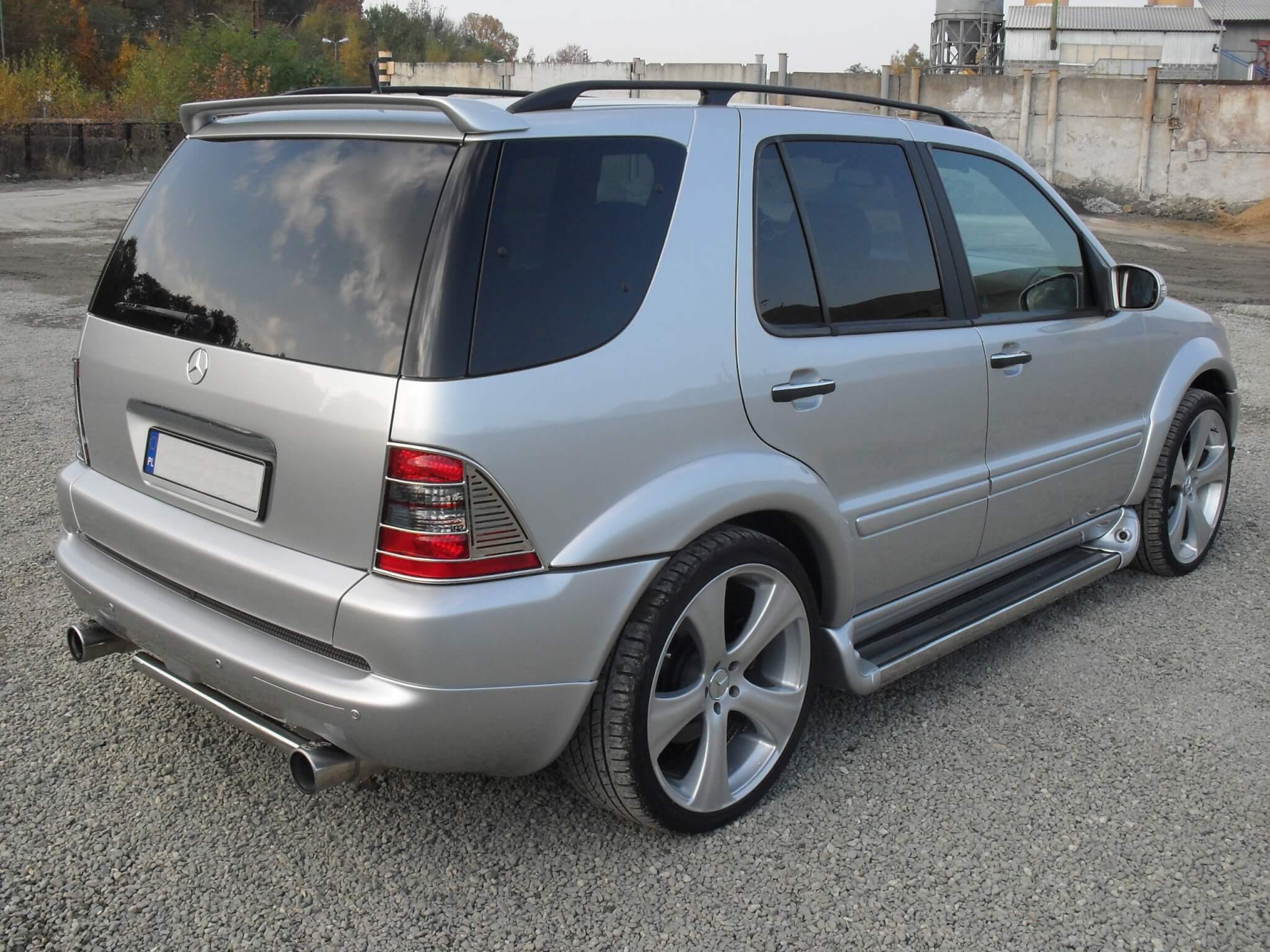 Mercedes Benz ML (W163) - Spoiler Kufra TFB