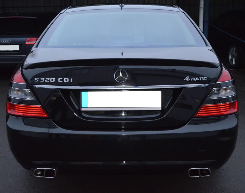 Mercedes Benz S-klasse (W221) -Spoiler na kufor TFB – Obrázok 4