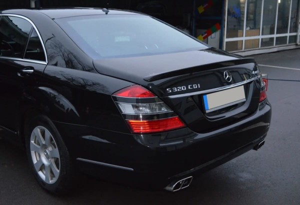 Mercedes Benz S-klasse (W221) -Spoiler na kufor TFB – Obrázok 5