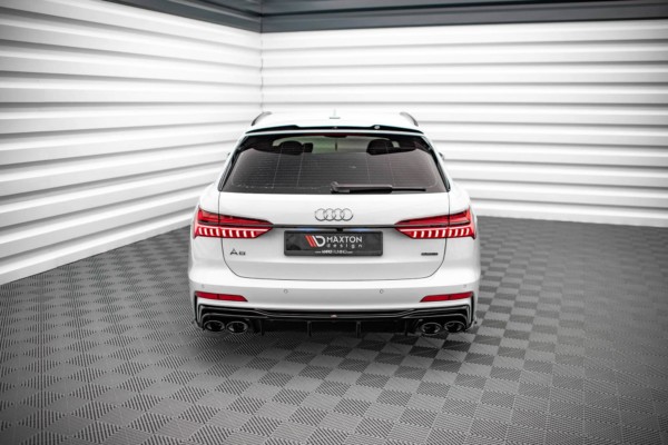 MAXTON DESIGN - Predlženie spoilera  Audi A6 S-Line / S6  C8 Avant , 
Čierny lesk – Obrázok 2
