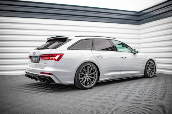 MAXTON DESIGN - Predlženie spoilera  Audi A6 S-Line / S6  C8 Avant , 
Čierny lesk – Obrázok 3