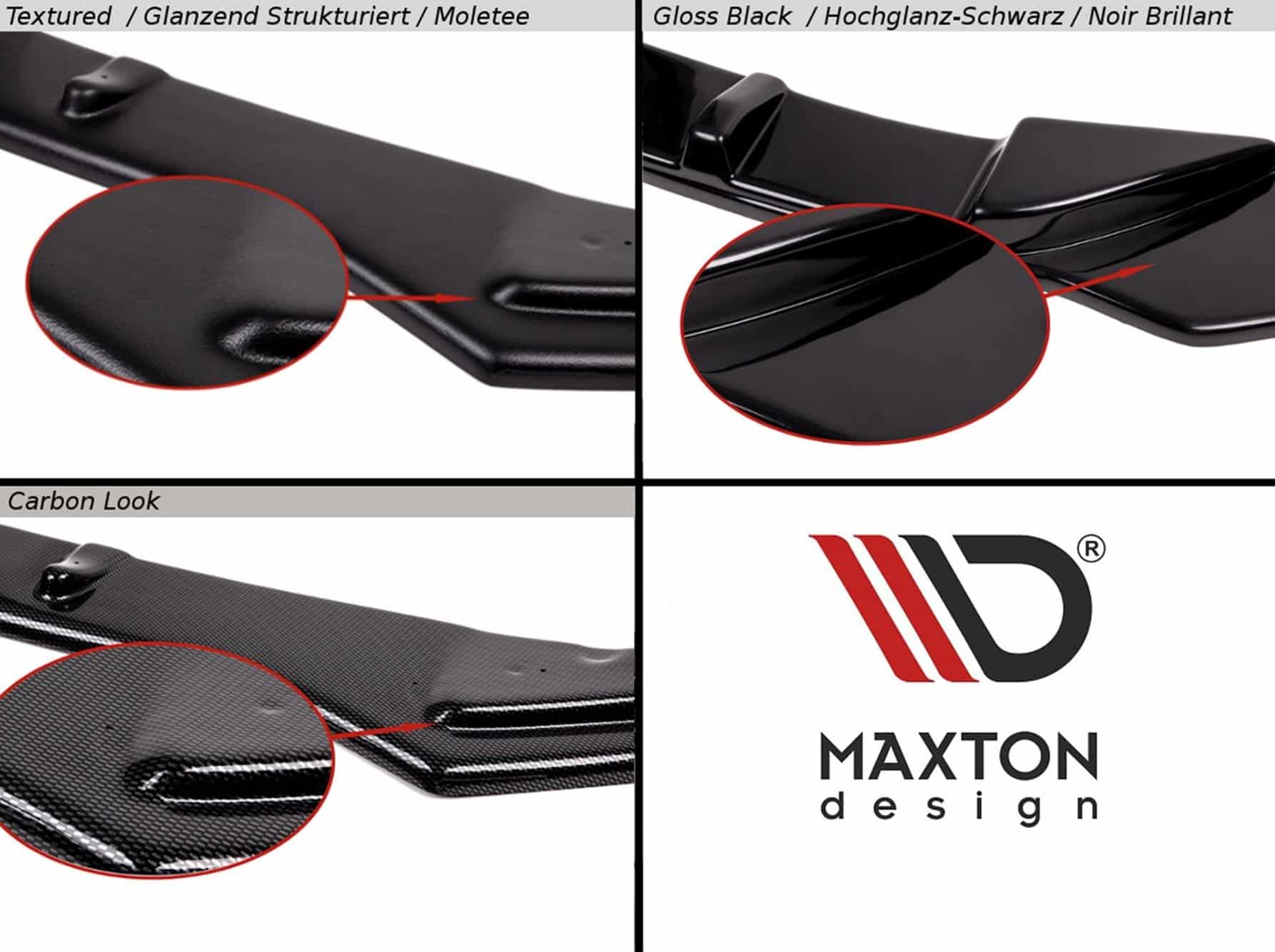 MAXTON DESIGN - Spoiler pod Predný náraznik V.2 Audi A6 S-Line / S6 C8 ,
Čierny lesk – Obrázok 8