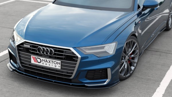 MAXTON DESIGN - Spoiler pod Predný náraznik V.2 Audi A6 S-Line / S6 C8 ,
Čierny lesk – Obrázok 4