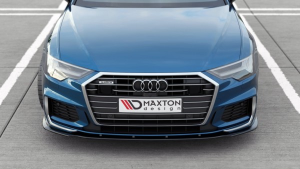 MAXTON DESIGN - Spoiler pod Predný náraznik V.2 Audi A6 S-Line / S6 C8 ,
Čierny lesk – Obrázok 5