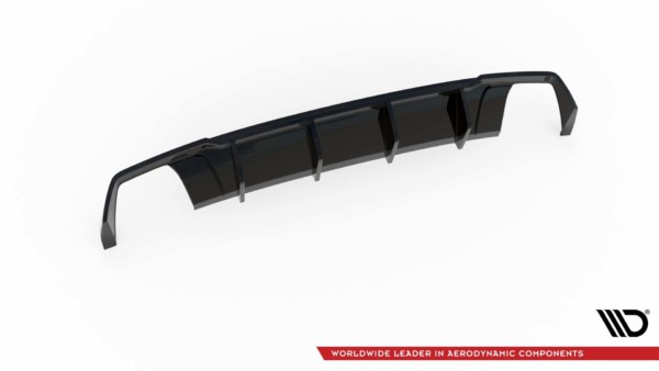 MAXTON DESIGN - Difúzor zadného náraznika  V.2 Seat Leon Cupra ST Mk3 FL , 
Čierny lesk – Obrázok 9