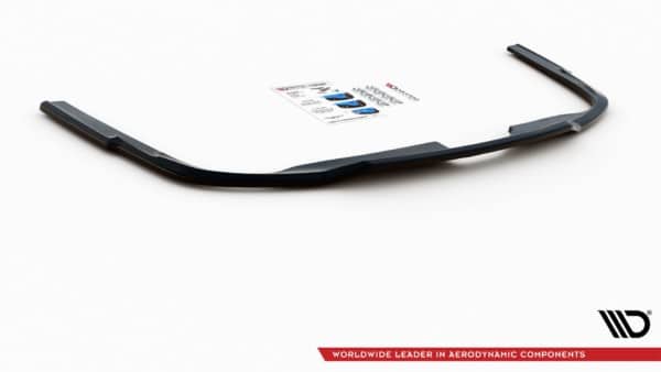 MAXTON DESIGN - Stredový spoiler pod zadný náraznik Audi A6 S-Line Avant C8 , Čierny lesk – Obrázok 7