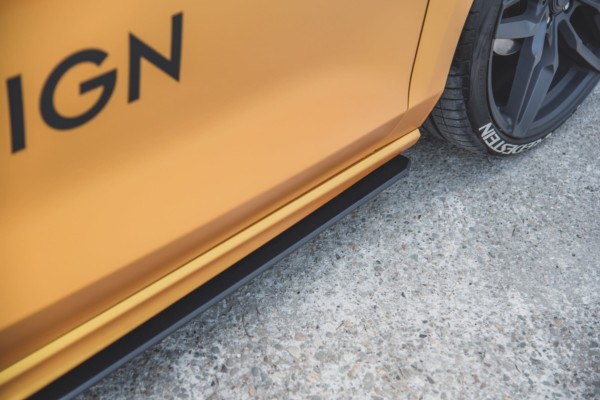 MAXTON DESIGN - Racing Durability Lišty pod prahy Ford Focus ST / ST-Line Mk4 , Black – Obrázok 6