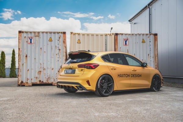 MAXTON DESIGN - Racing Durability Bočné difúzory zadného náraznika Ford Focus ST Mk4 , Black – Obrázok 2