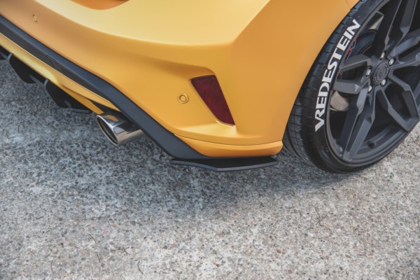 MAXTON DESIGN - Racing Durability Bočné difúzory zadného náraznika Ford Focus ST Mk4 , Black – Obrázok 4
