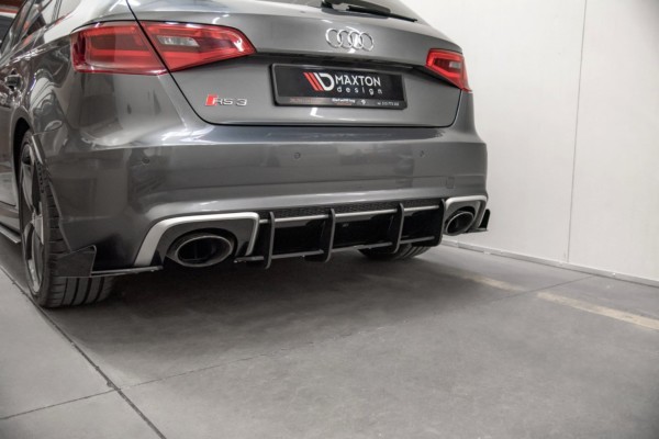 MAXTON DESIGN - Racing Durability Zadný difúzor V.1 Audi RS3 8V Sportback , – Obrázok 2