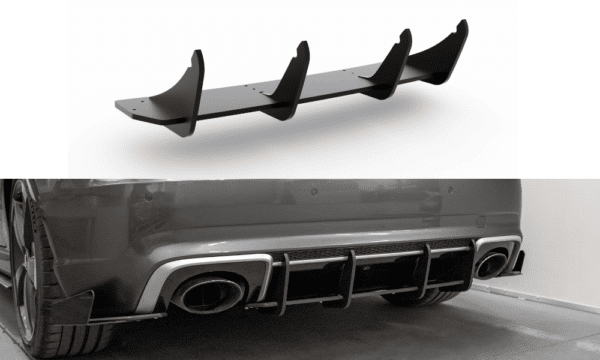 MAXTON DESIGN - Racing Durability Zadný difúzor V.1 Audi RS3 8V Sportback ,